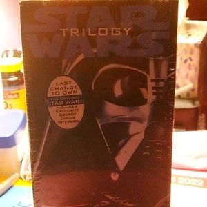 NWT..THE ORIGINAL "STAR WARS" THREE-SET VHS TRILOGY..